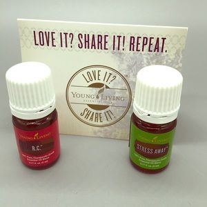 Young Living Stress Away and R.C Essential Oil